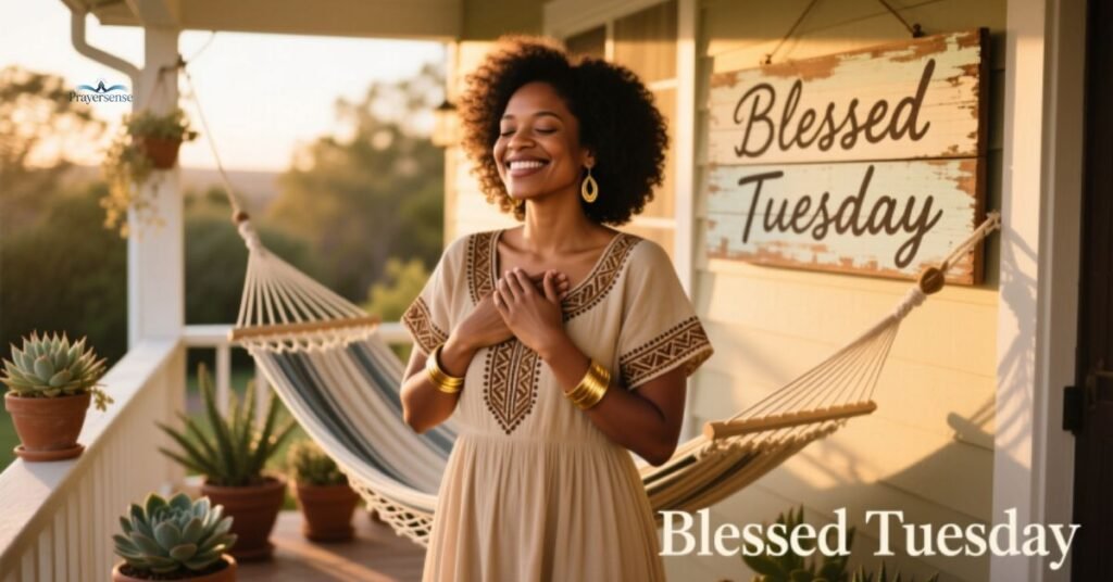 African American Tuesday Blessing for Instagram
