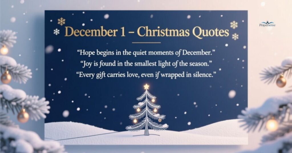 december 1 christmas quotes