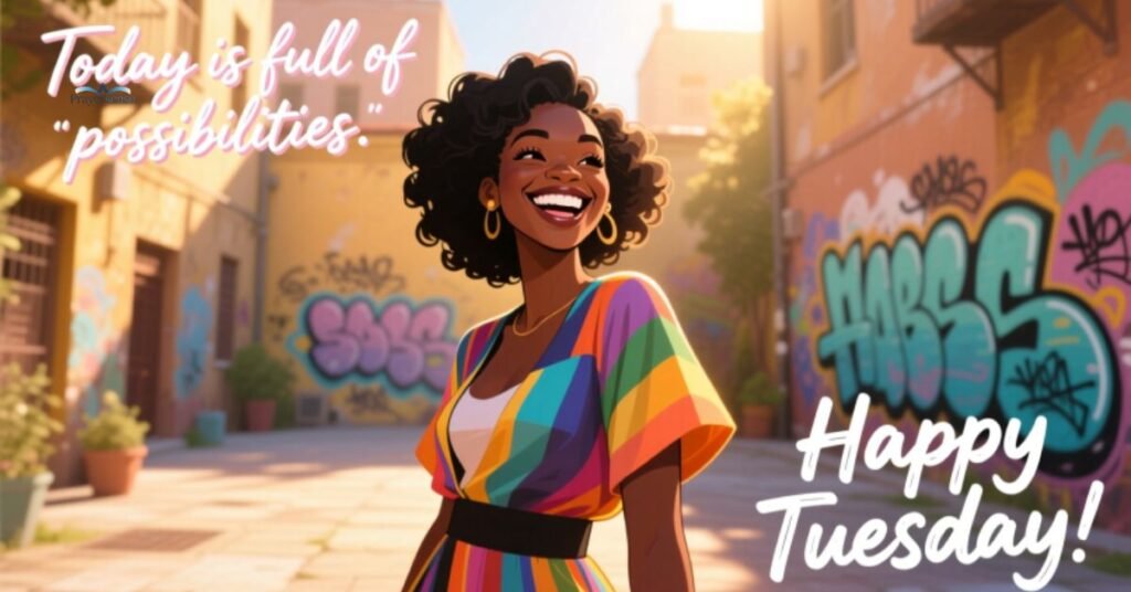 Happy tuesday Black woman images And quotes
