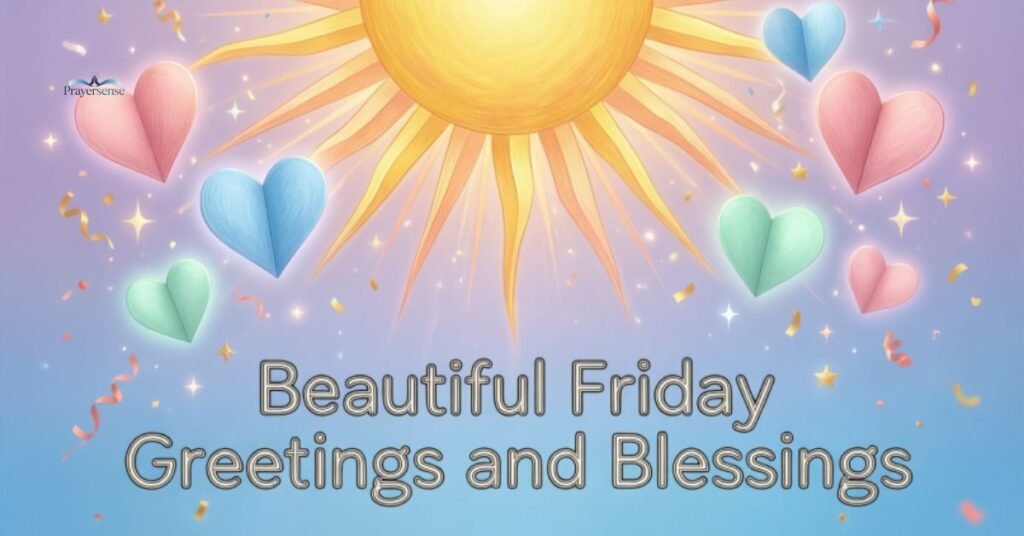 Beautiful Friday Greetings and Blessings

