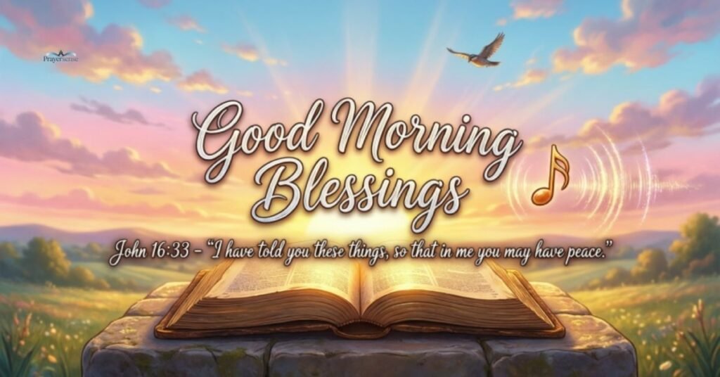 bible verse good morning blessings gif with music