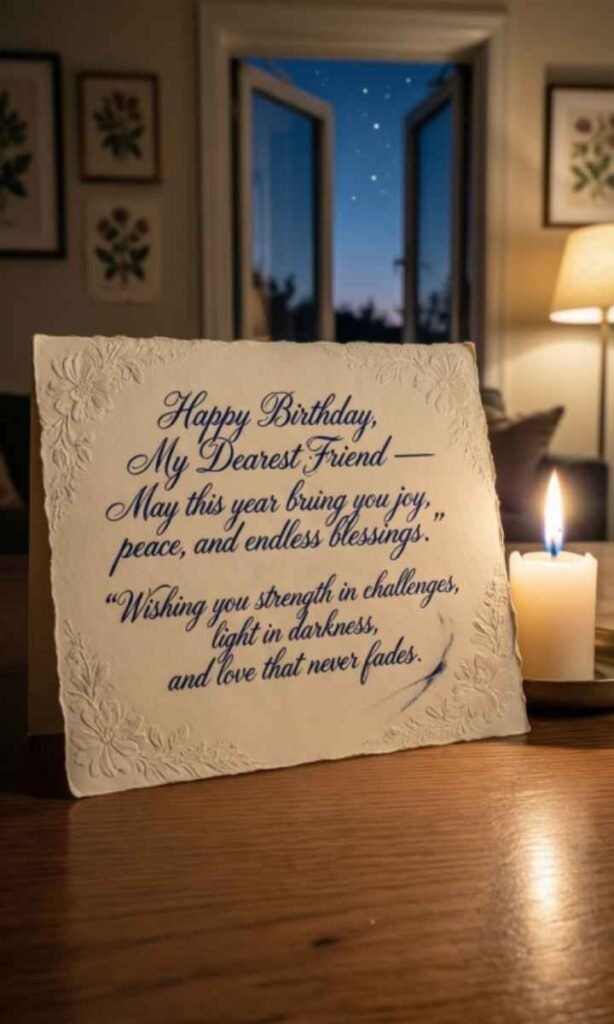 Birthday Prayer Wishes For A Friend