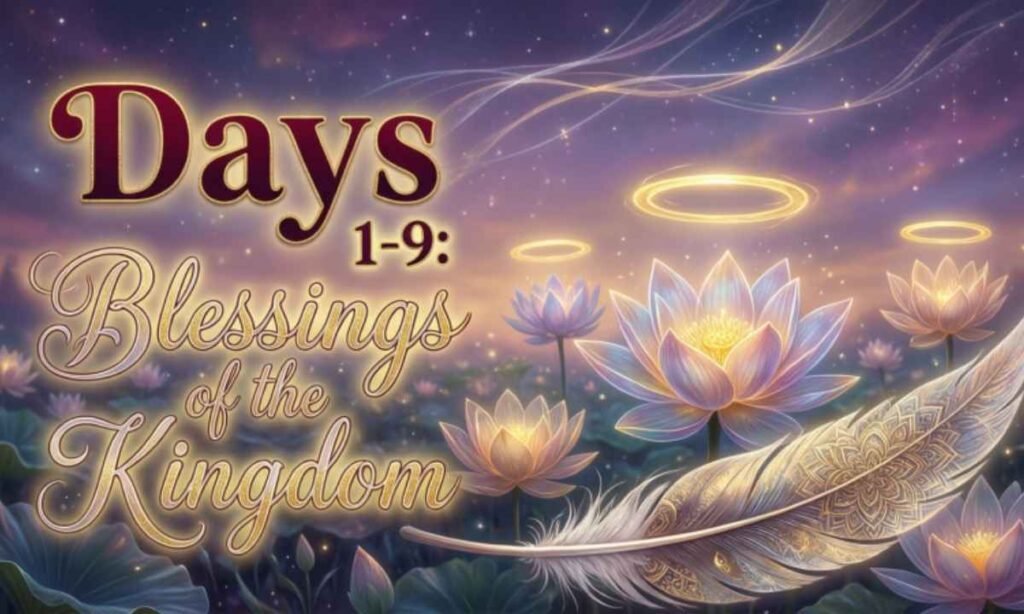 Days 1-9: Blessings of the Kingdom