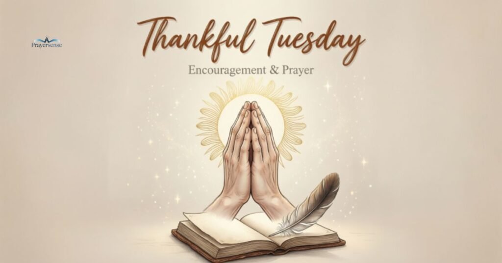 encouragement thankful tuesday prayer