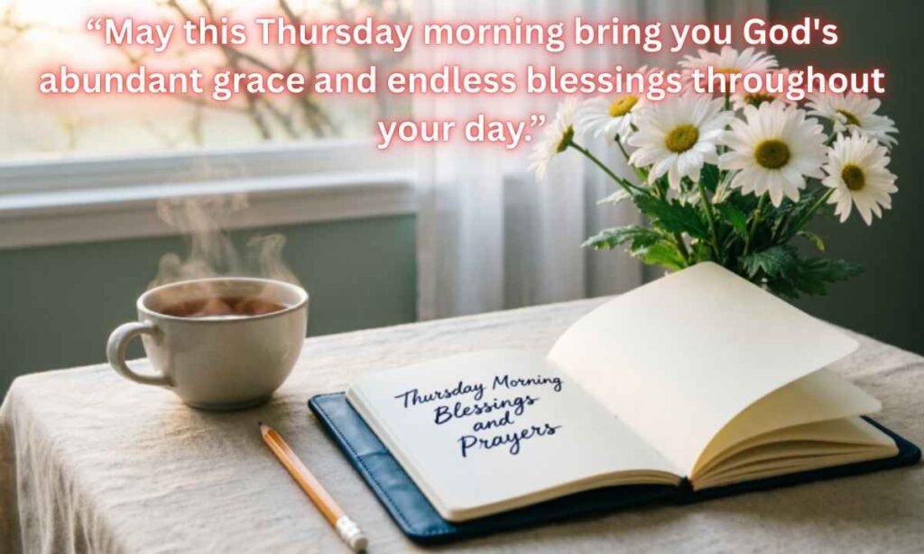 Thursday Morning Blessings and Prayers:
May this Thursday morning bring you God's abundant grace and endless blessings throughout your day.