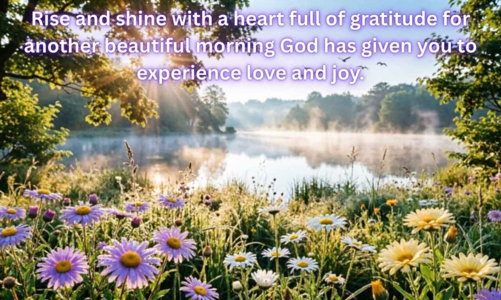 Beautiful Good Morning Tuesday Blessings Image:
It is written in it that "Rise and shine with a heart full of gratitude for another beautiful morning God has given you to experience love and joy."
