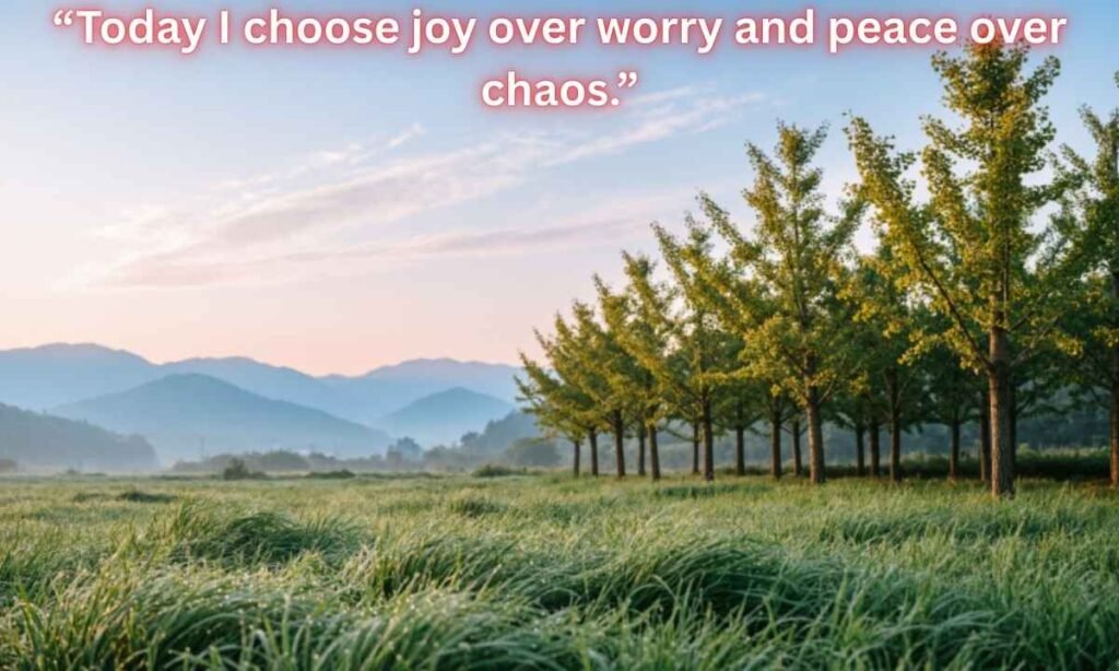 Positive Thoughts Uplifting Good Morning Wednesday Inspirational Quotes Image:
"Today I choose joy over worry and peace over chaos."