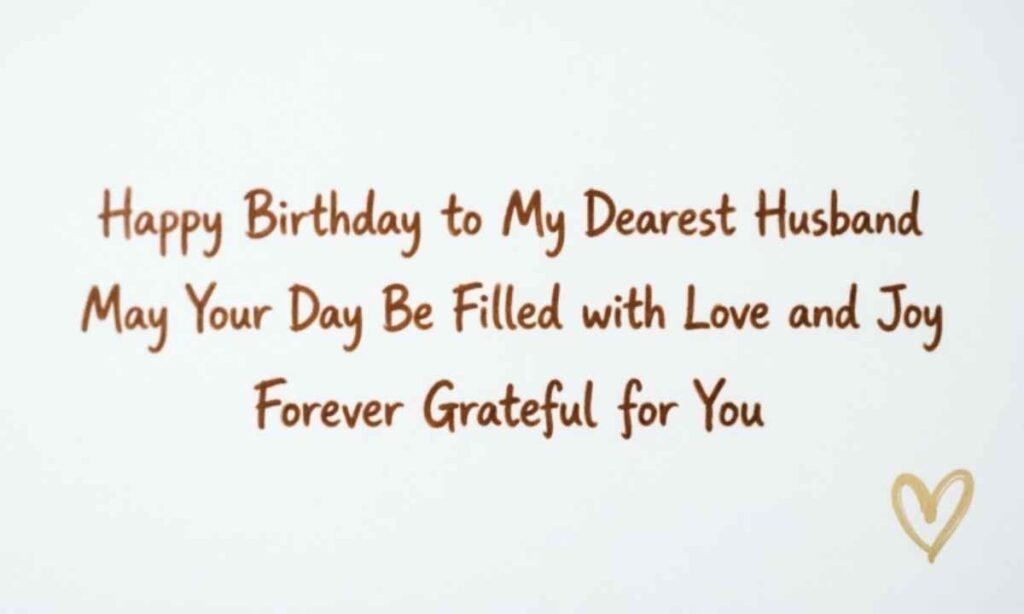 Short Birthday Prayers For My Husband Image