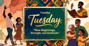 500+African American Tuesday Blessings Quotes Images