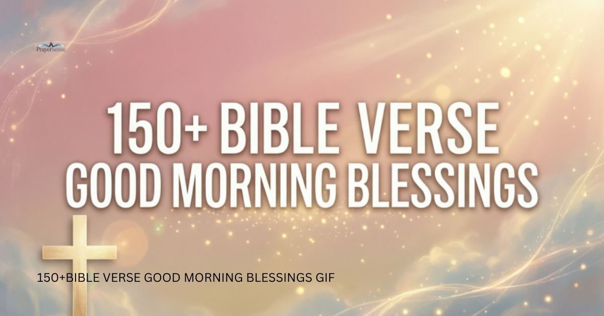 150+BIBLE VERSE GOOD MORNING BLESSINGS GIF