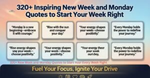 320+ New Week and Monday Quotes to Start Your Every Week Right