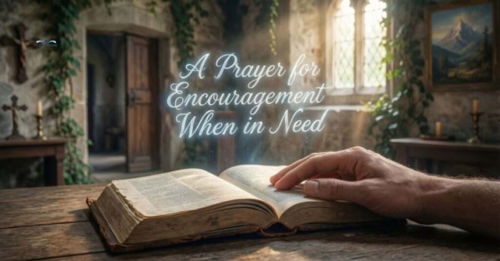 A Prayer for Encouragement when in Need