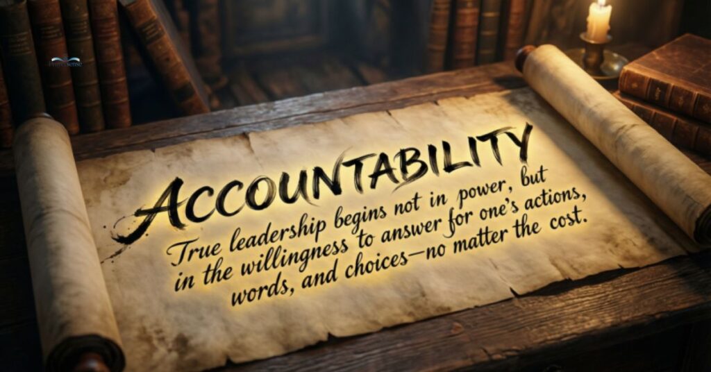 scripture on accountability