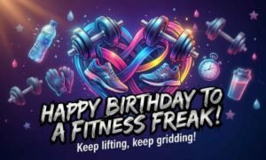 Birthday Wishes For Fitness Lovers