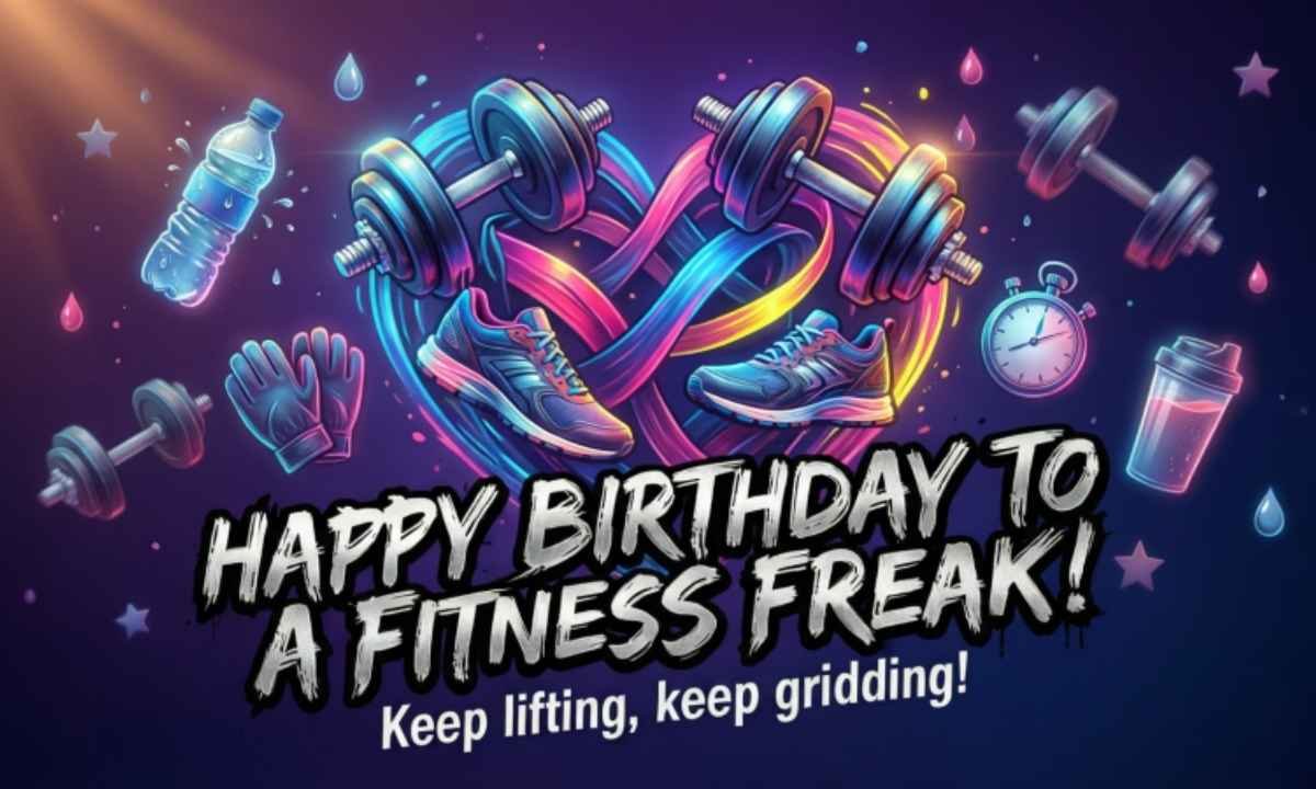 Birthday Wishes For Fitness Lovers