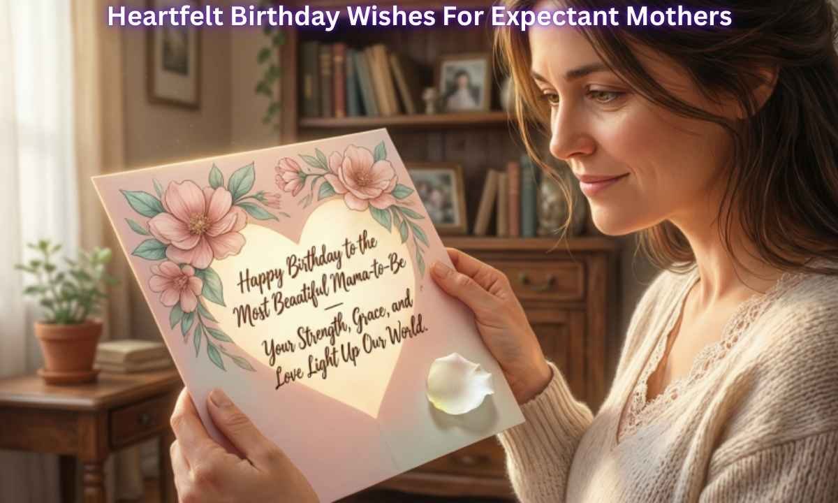 Heartfelt Birthday Wishes For Expectant Mothers