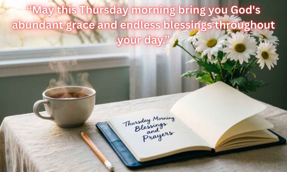 99 Good morning Thursday Blessings Images and Prayers