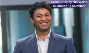 Saroo Brierley Net Worth: It is written in the image that his net worth is in between $1 million To $5 million.