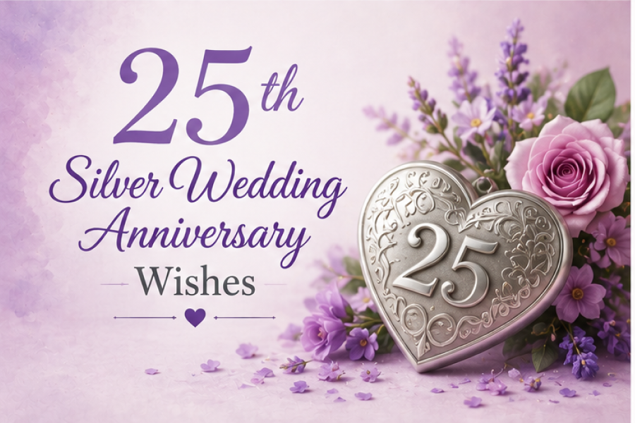 25th Wedding Anniversary Wishes