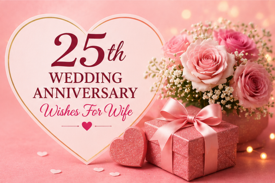 25th Wedding Anniversary Wishes