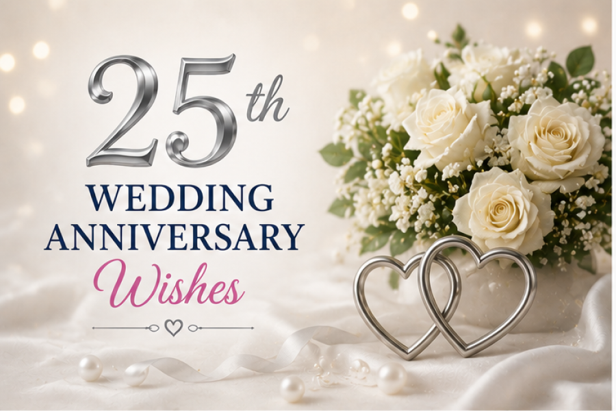25th Wedding Anniversary Wishes