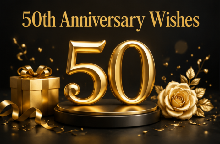 50th Anniversary Wishes