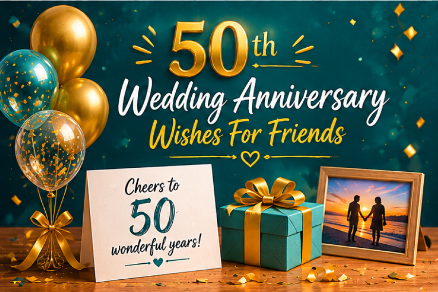 50th Wedding Anniversary Wishes