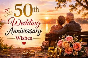 50th Wedding Anniversary Wishes