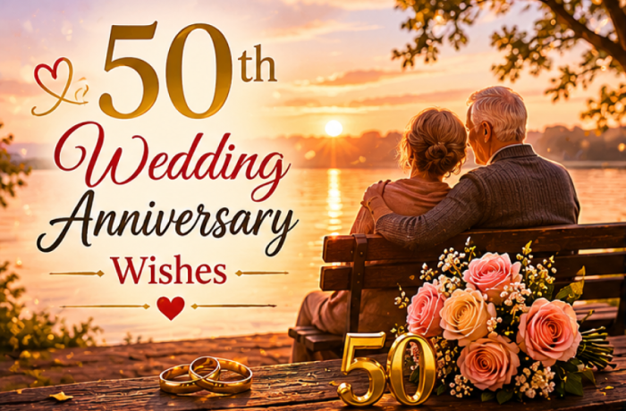 50th Wedding Anniversary Wishes