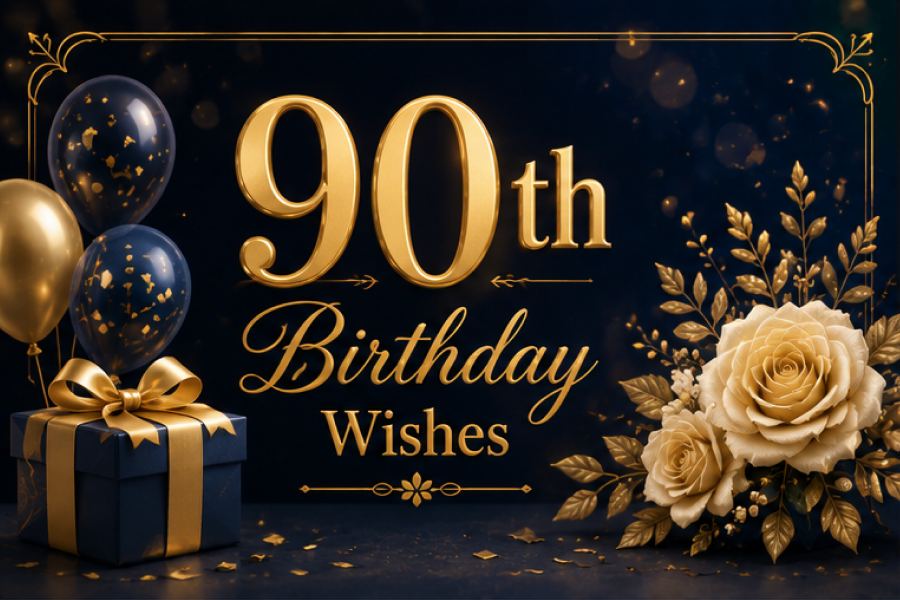 90th Birthday Wishes