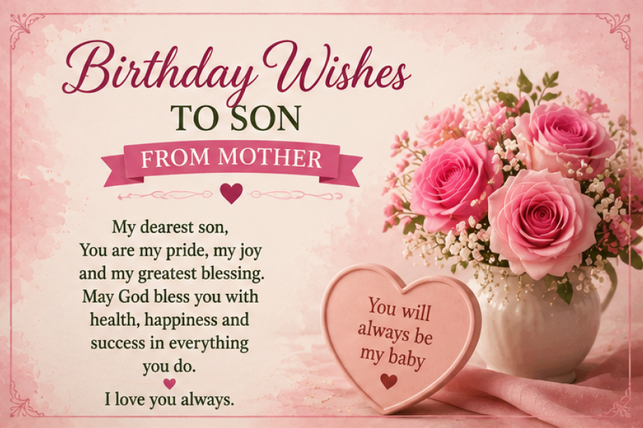 Birthday Wishes To Son