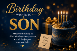 Birthday Wishes To Son