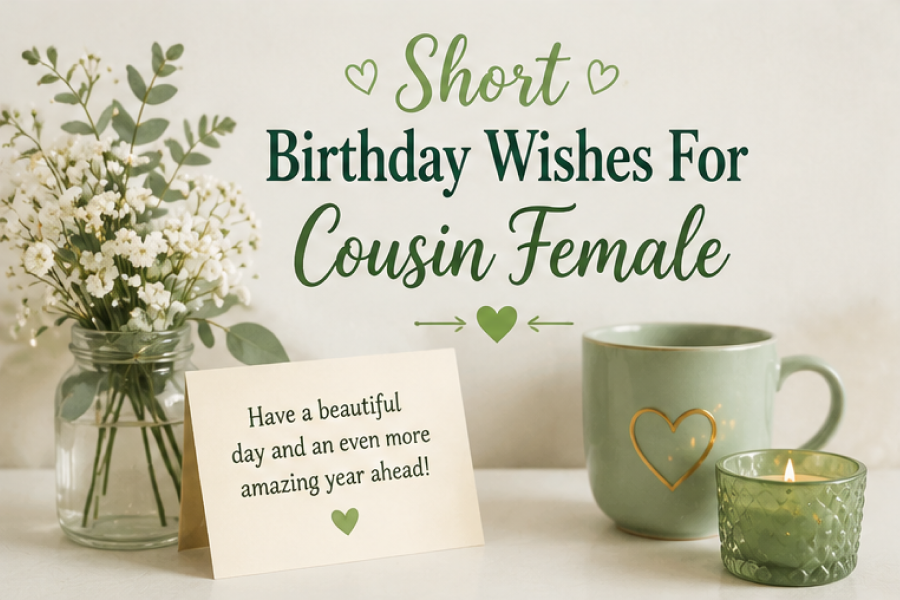 Birthday Wishes For Cousin Female
