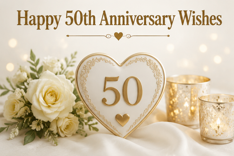 50th Anniversary Wishes