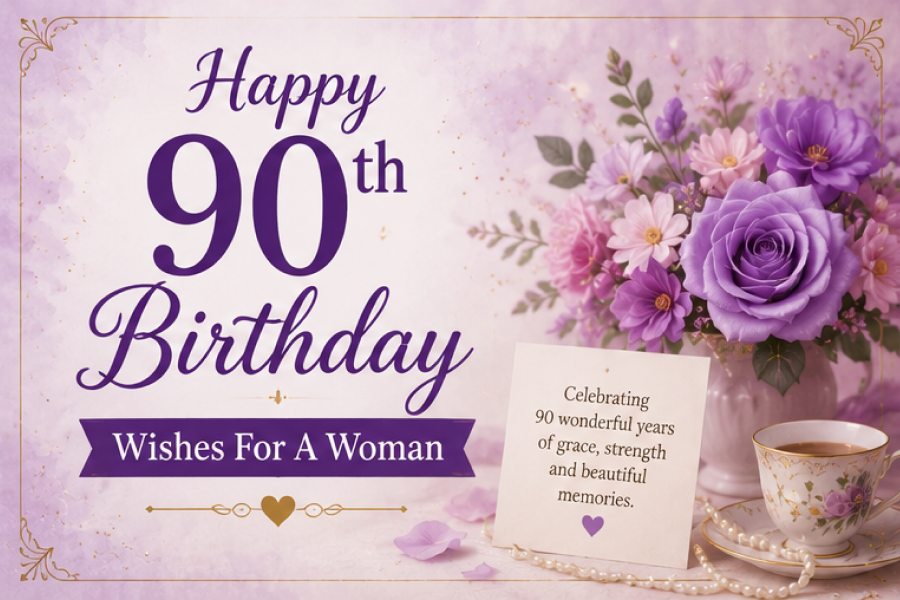 90th Birthday Wishes