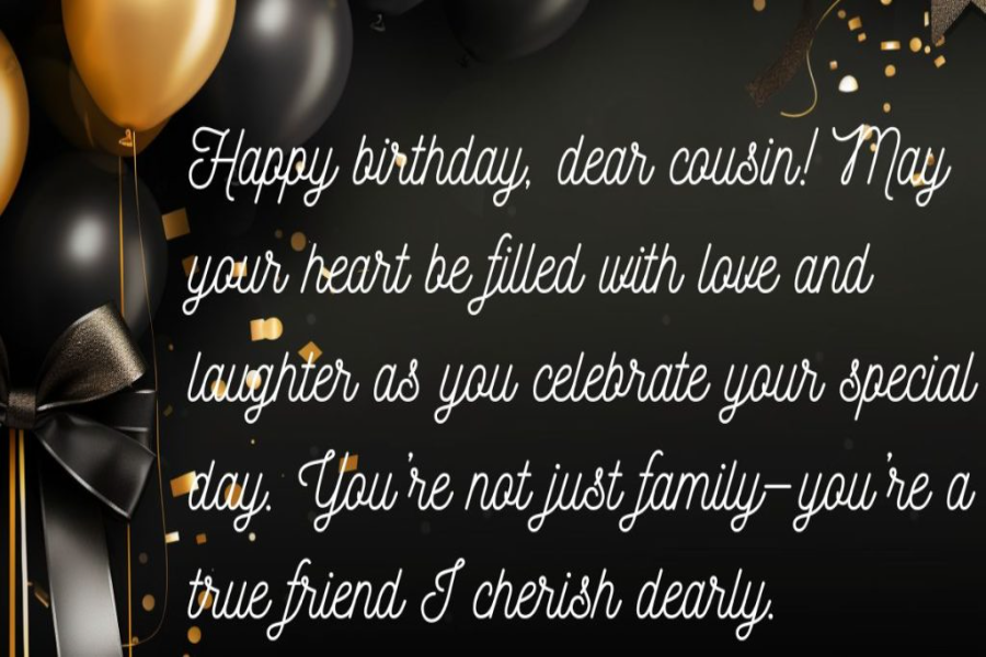 Cousin Birthday Wishes