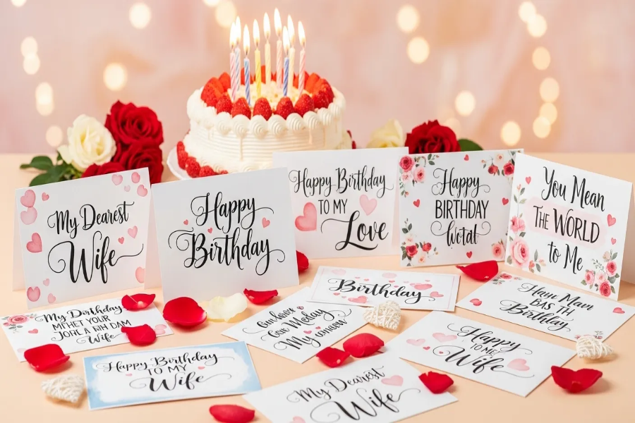 Heart Touching Birthday Wishes For Wife