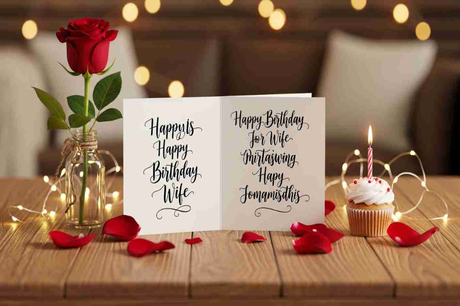 Heart Touching Birthday Wishes For Wife