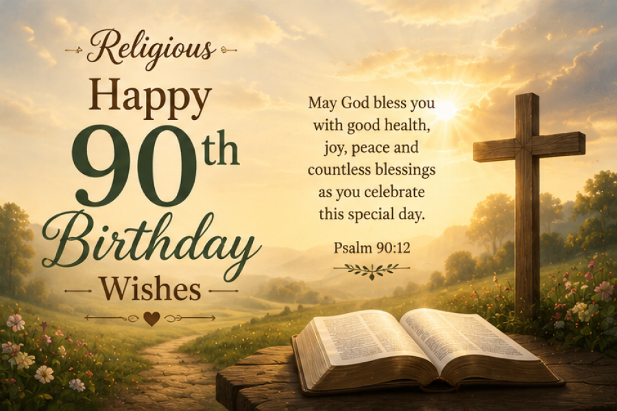 90th Birthday Wishes