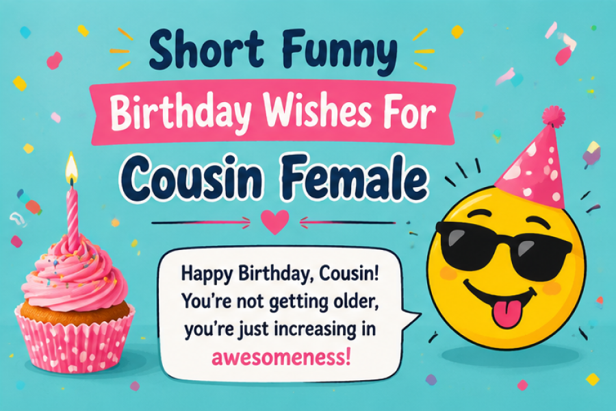 Birthday Wishes For Cousin Female