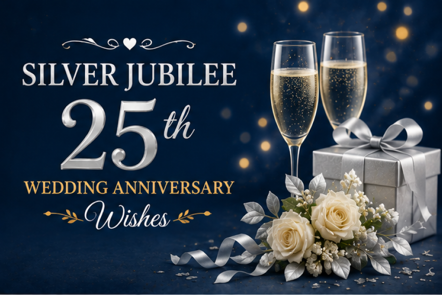 25th Wedding Anniversary Wishes