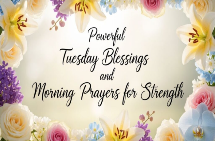 Good Tuesday Morning Blessings