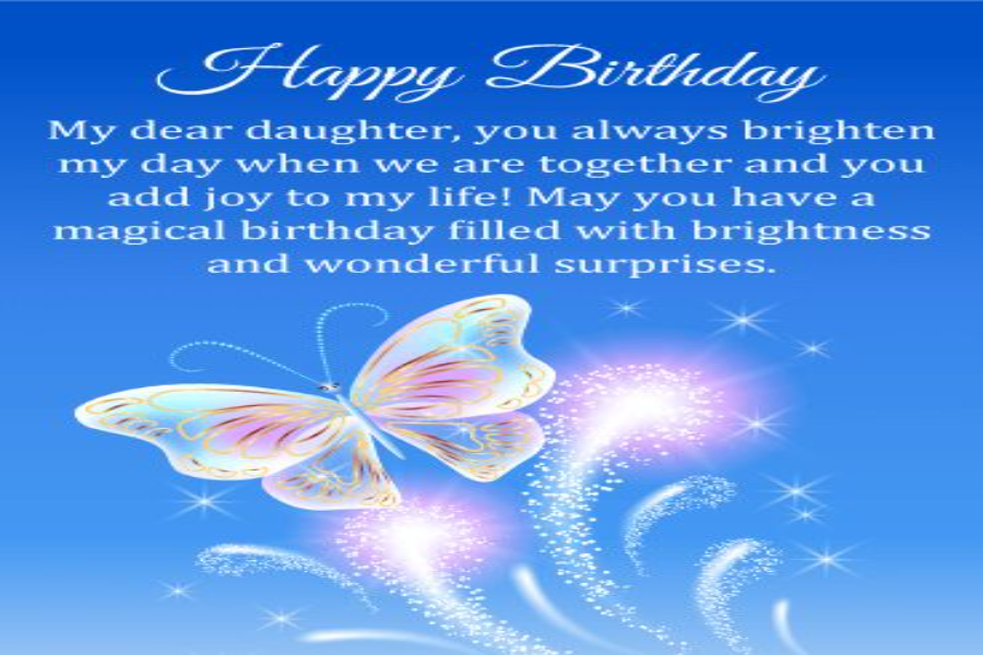 Happy Birthday Wishes To My Daughter