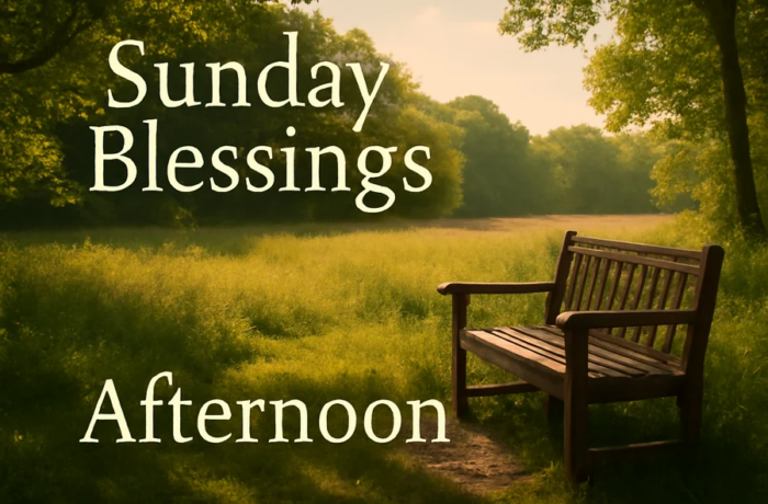 Sunday Afternoon Blessings