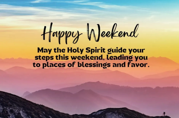 Weekend Blessings