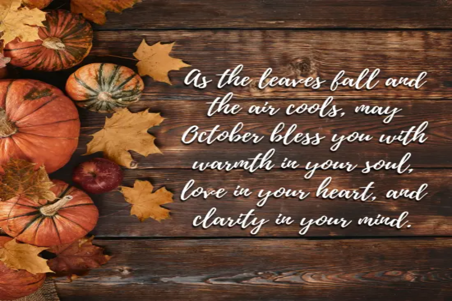 October Blessings